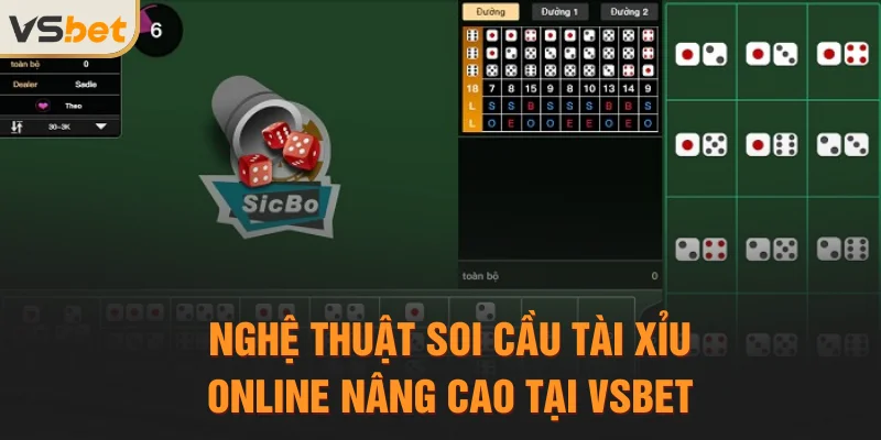 Nghệ thuật soi cầu Tài xỉu online nâng cao tại Vsbet